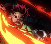 kagura dance flame slash